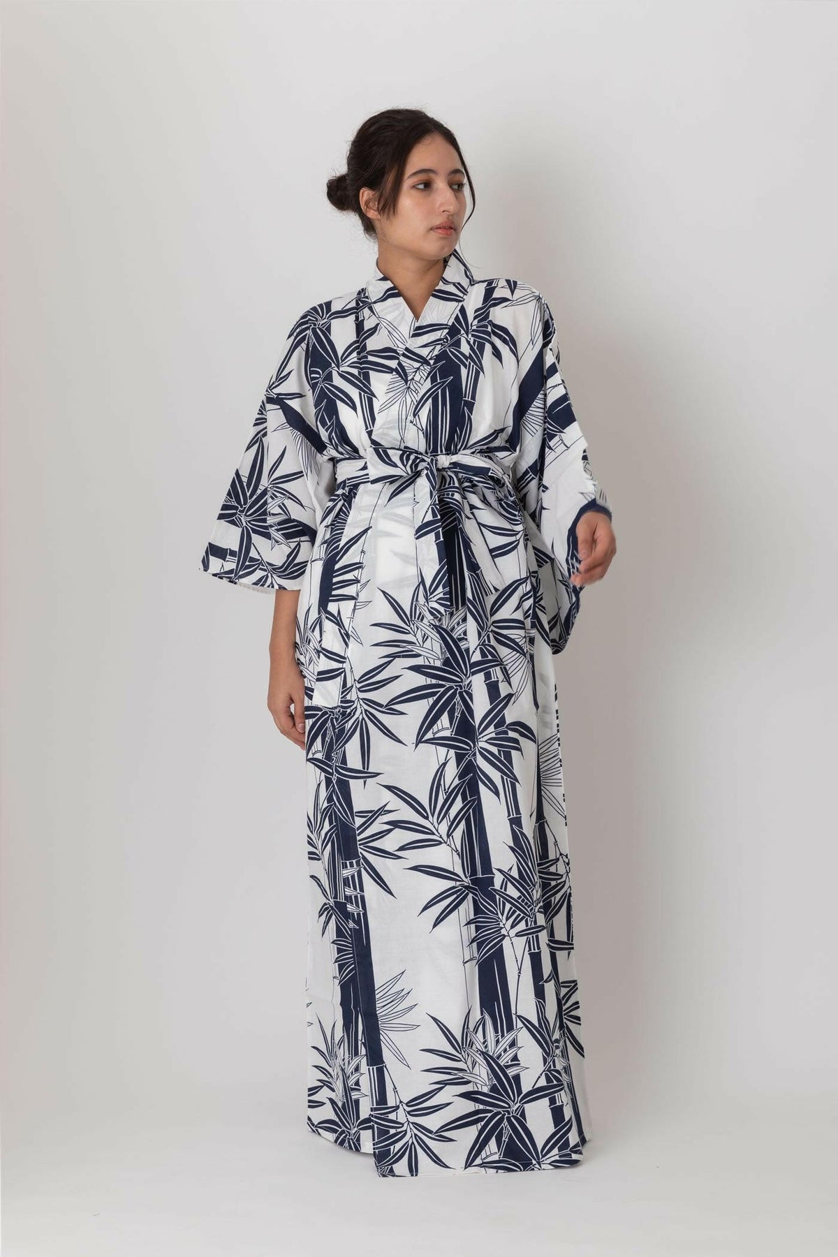 Women Bamboo Cotton Yukata Kimono.