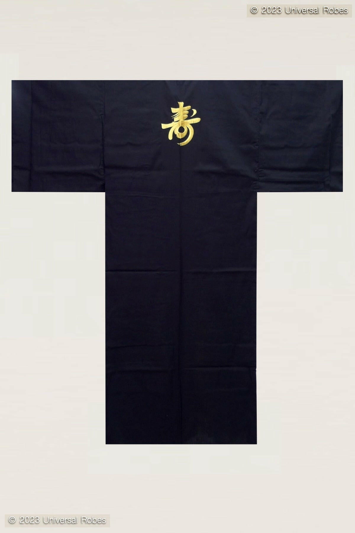 Men Congratulations Cotton Kimono.