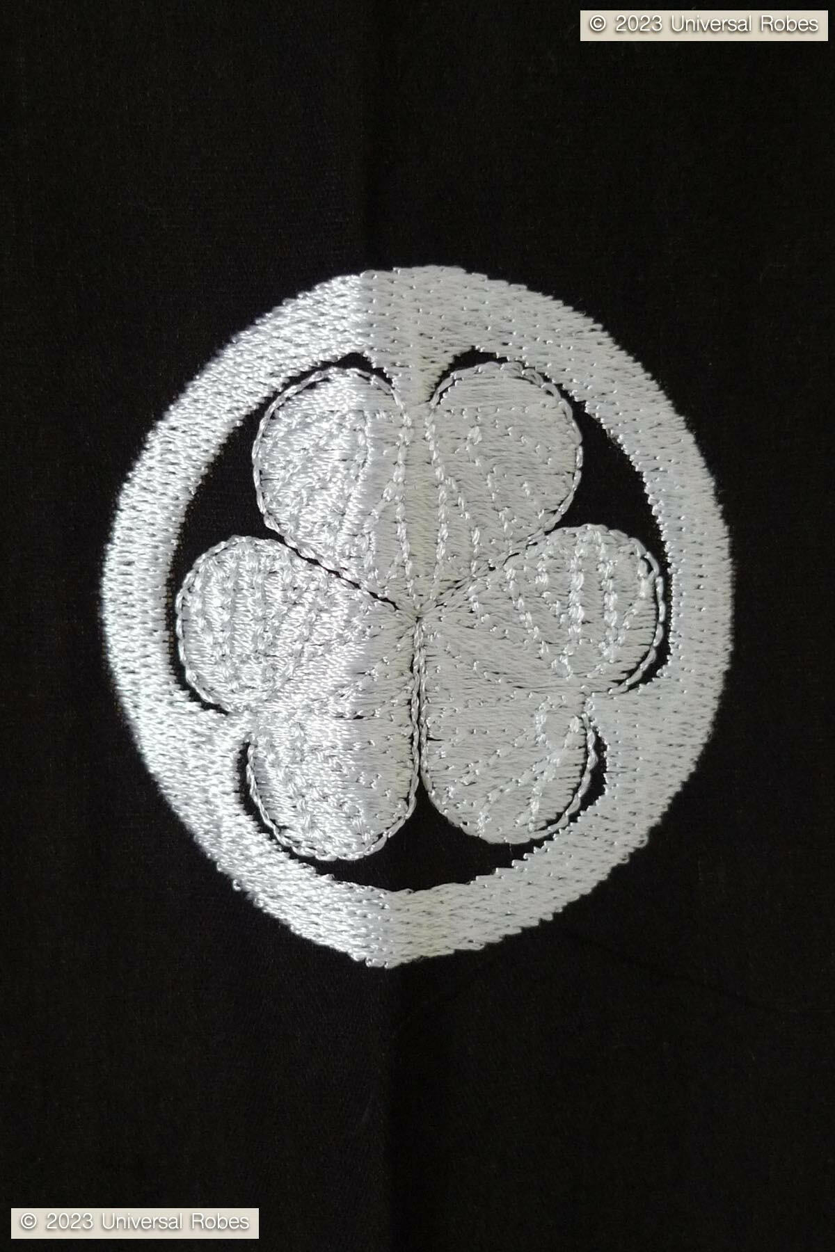 Men Crest AOI Cotton Kimono.