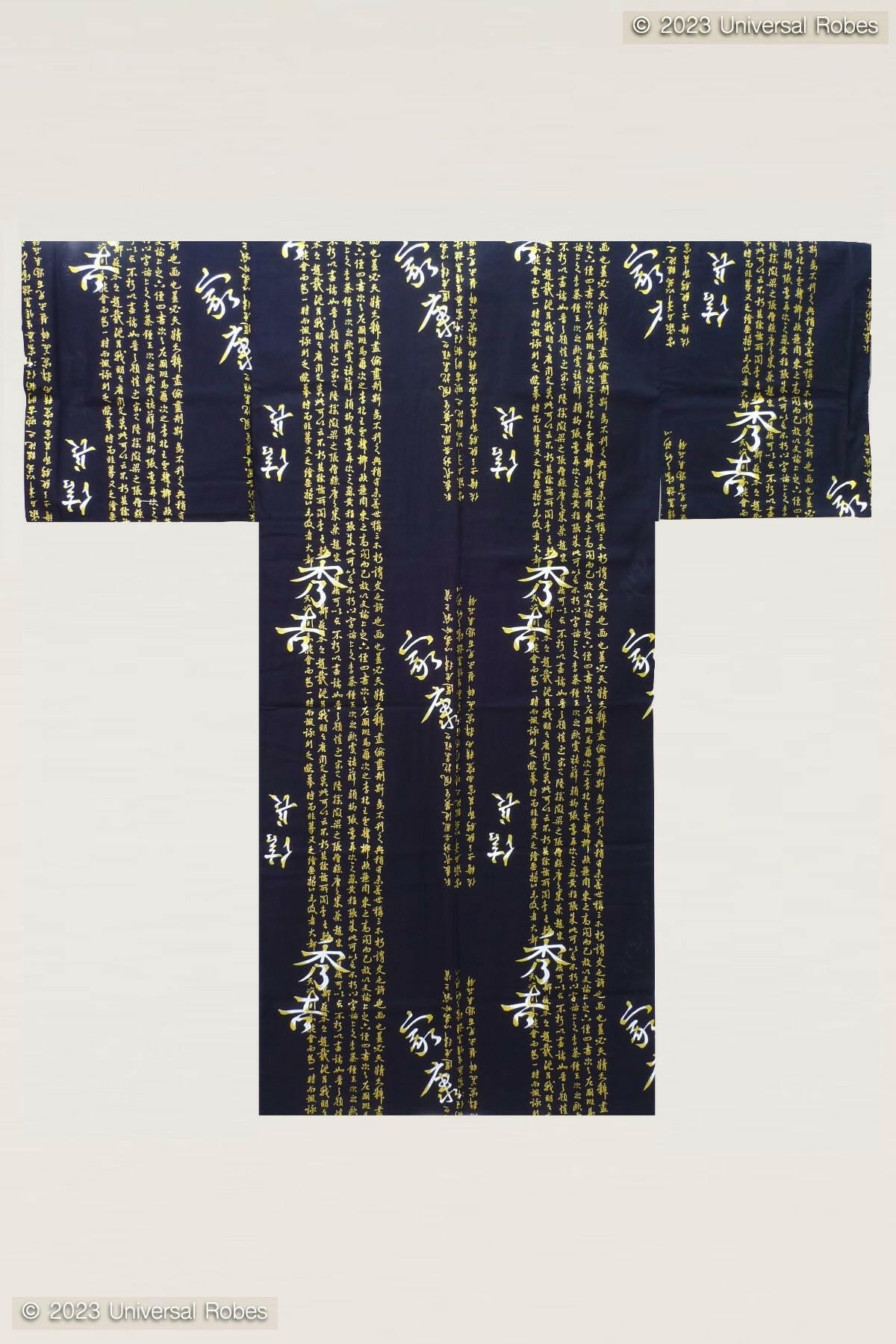 Men Hideyoshi Cotton Yukata Kimono.