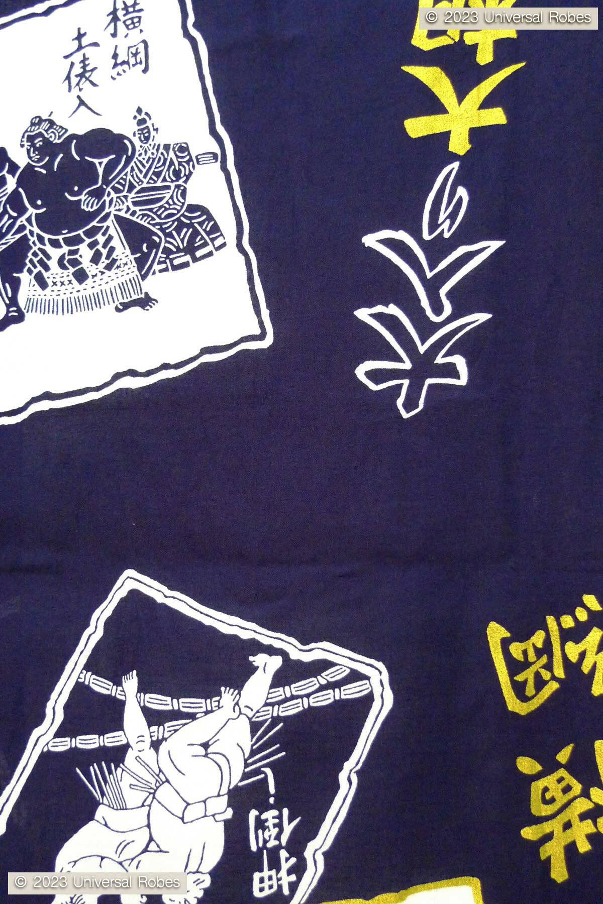 Men SUMO Wrestler Cotton Yukata Kimono.