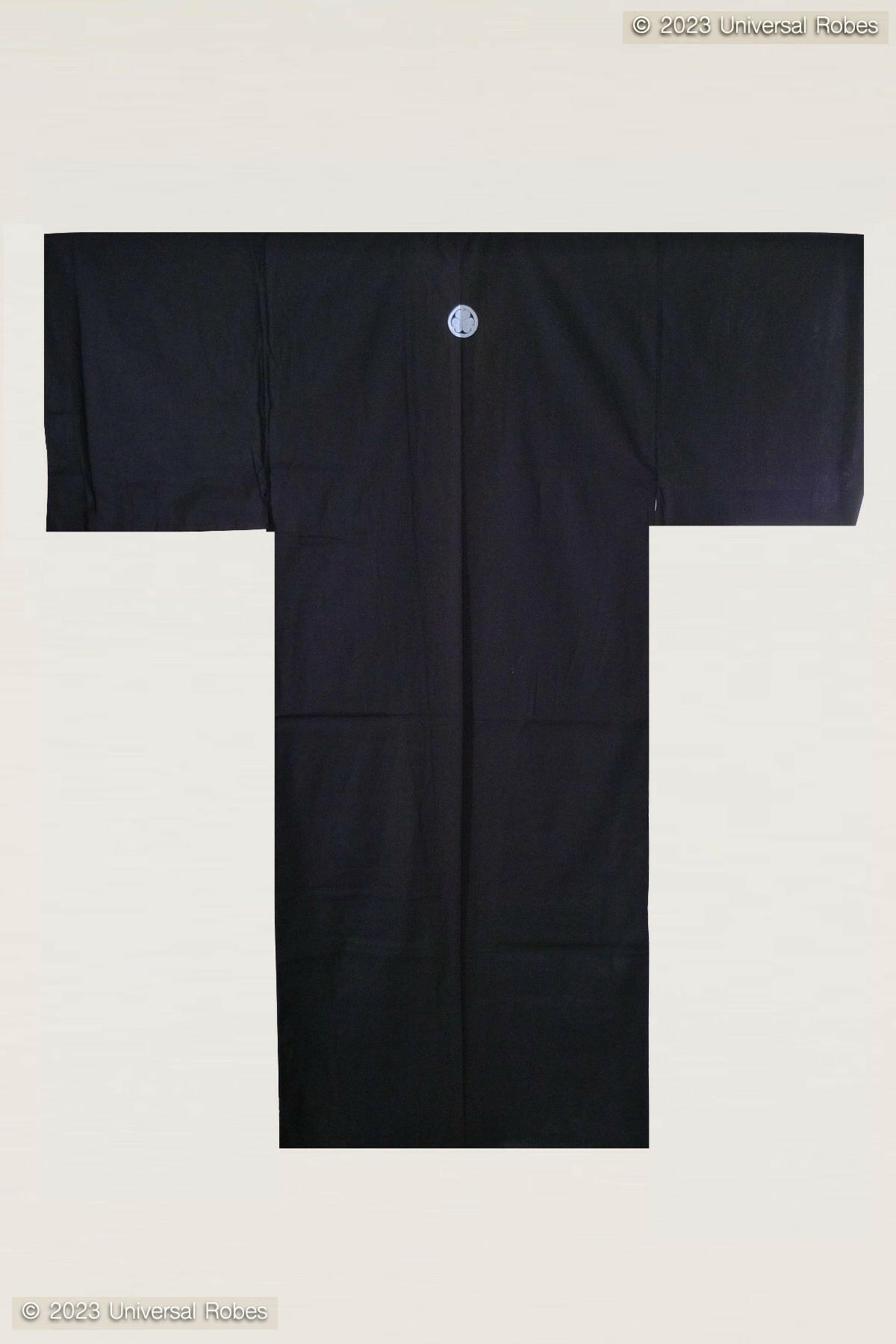 Men Crest AOI Cotton Kimono Product Whole View