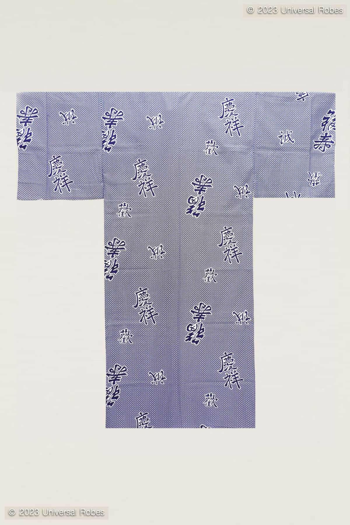 Men Joyous Cotton Yukata Kimono Product Whole View