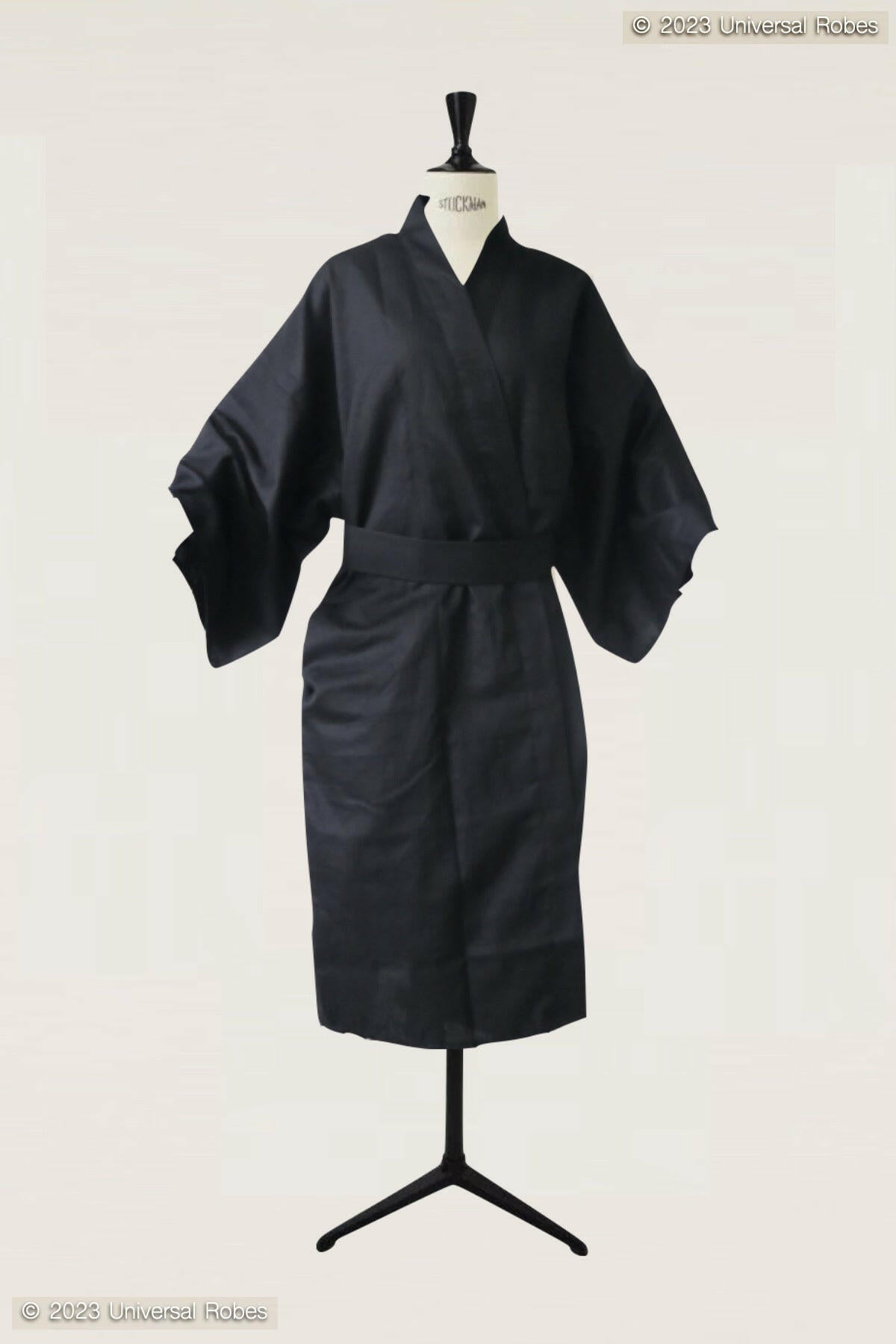 Men Muji Cotton Short Kimono Product Whole View