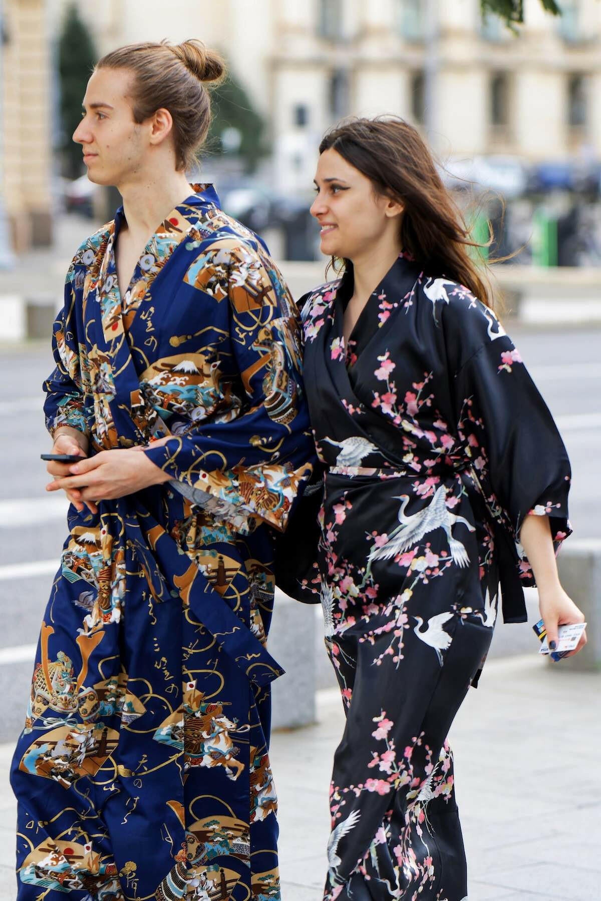Pair kimonos for a moment with the one you love